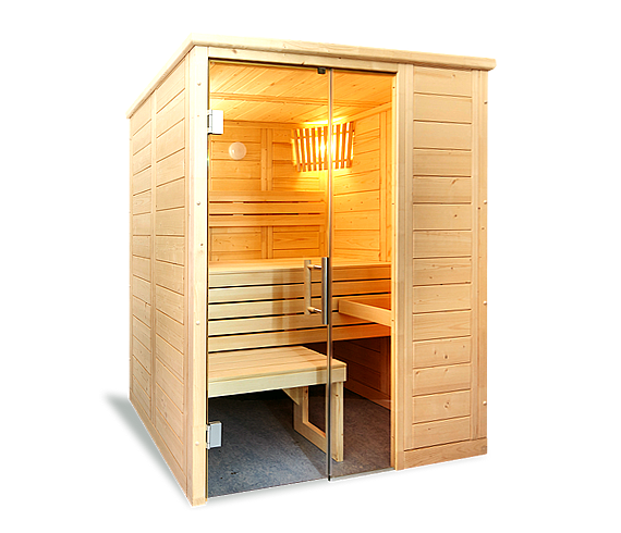 Sauna classica finlandese da interno LUXE - Immagine demo prodotto