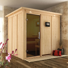 Sauna finlandese Anastasia 68 mm - 196x196x198 cm