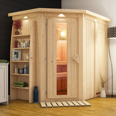 Sauna finlandese Carola 68 mm Sauna finlandese Carola 68 mm - 196x151x198 cm