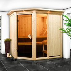 Sauna finlandese Fedora 1 68 mm - 196x151x198 cm