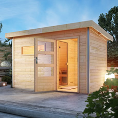 Sauna finlandese da giardino Zen 1 Sauna finlandese da giardino Zen 1