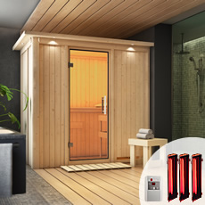 Sauna multifunzione Variado con riscaldatori infrarossi Sauna multifunzione Variado con riscaldatori infrarossi
